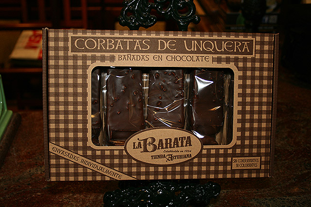 Corbatas de Unquera LA BARATA Bañada en Chocolate