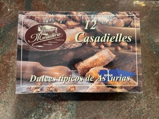 Caja 12 Casadielles Asturianas MONASTERIO