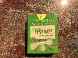 Caramelos de Manzana Verde SIN AZÚCAR  LA BARATA